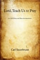 Lord, Teach Us to Pray SATB choral sheet music cover